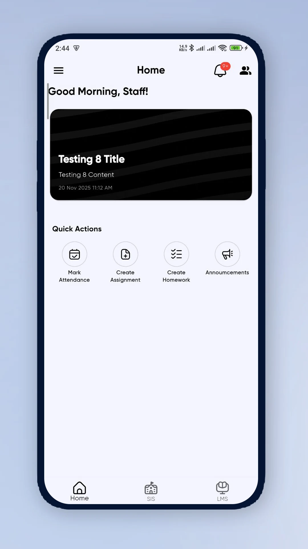 Pasarai Staff screenshot